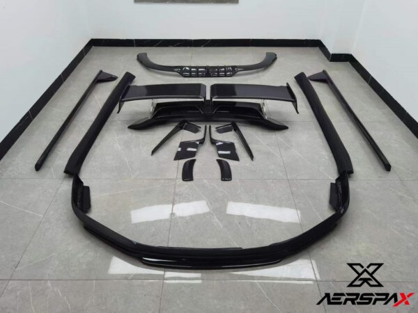 TA Style Carbon Fiber Front lip Diffuser Wing Body Kit For Porsche Carrera 911 992 - Image 5